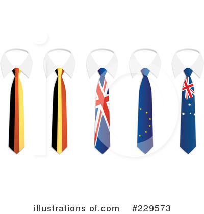 Royalty-Free (RF) Tie Clipart Illustration by Qiun - Stock Sample #229573