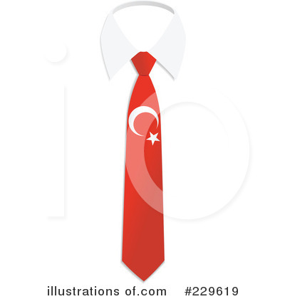 Royalty-Free (RF) Tie Clipart Illustration by Qiun - Stock Sample #229619