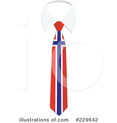 Royalty-Free (RF) Tie Clipart Illustration by Qiun - Stock Sample #229642