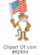 Tiger Character Clipart #62834 by Mascot Junction