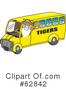 Tiger Character Clipart #62842 by Mascot Junction
