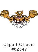 Tiger Character Clipart #62847 by Mascot Junction
