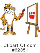 Tiger Character Clipart #62851 by Mascot Junction