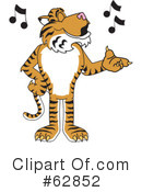 Tiger Character Clipart #62852 by Mascot Junction