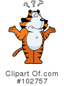 Tiger Clipart #102757 by Cory Thoman