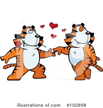 Tigers Clipart #102898 by Cory Thoman