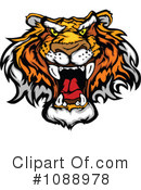 Tiger Clipart #1088978 by Chromaco