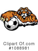 Tiger Clipart #1088981 by Chromaco