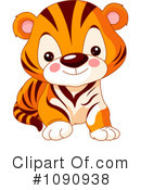 Tiger Clipart #1090938 by Pushkin