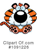 Tiger Clipart #1091226 by Cory Thoman