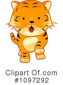 Tiger Clipart #1097292 by BNP Design Studio