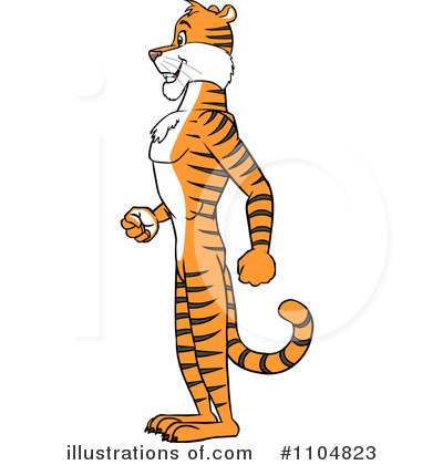 Tiger Clipart #1104823 by Cartoon Solutions