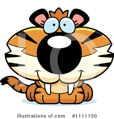 Tigers Clipart #1111150 by Cory Thoman