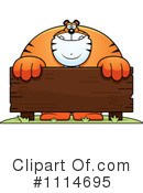 Tiger Clipart #1114695 by Cory Thoman