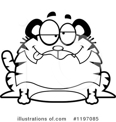Royalty-Free (RF) Tiger Clipart Illustration by Cory Thoman - Stock Sample #1197085