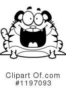 Tiger Clipart #1197093 by Cory Thoman