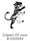 Tiger Clipart #1200094 by AtStockIllustration