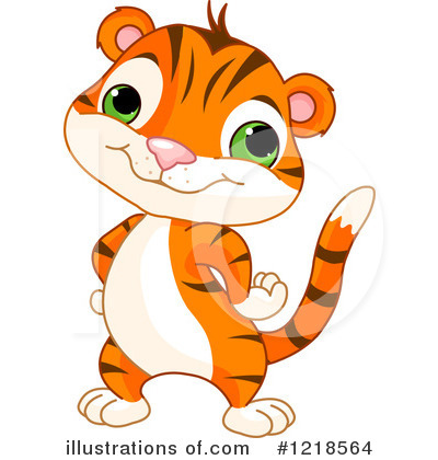 Tiger Clipart #1218564 by Pushkin