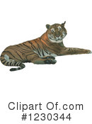 Tiger Clipart #1230344 by dero