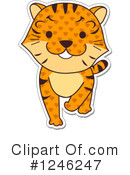 Tiger Clipart #1246247 by BNP Design Studio