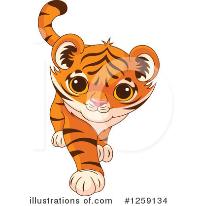 Tiger Clipart #1259134 by Pushkin