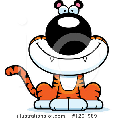 Tigers Clipart #1291989 by Cory Thoman