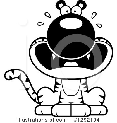 Royalty-Free (RF) Tiger Clipart Illustration by Cory Thoman - Stock Sample #1292194