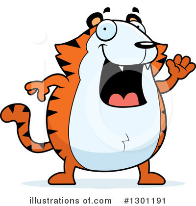 Tigers Clipart #1301191 by Cory Thoman