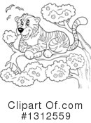 Tiger Clipart #1312559 by visekart