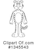 Tiger Clipart #1345543 by Liron Peer