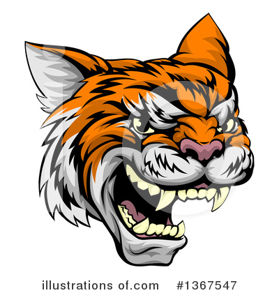 Tiger Clipart #1367547 by AtStockIllustration