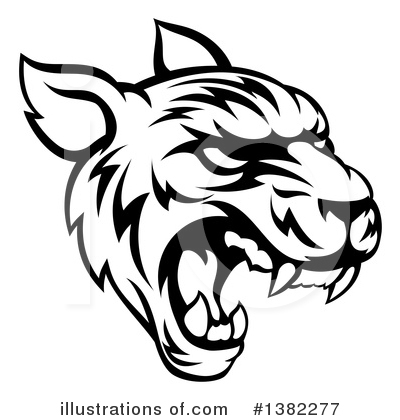 Tiger Clipart #1382277 by AtStockIllustration