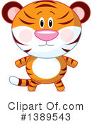 Tiger Clipart #1389543 by Pushkin