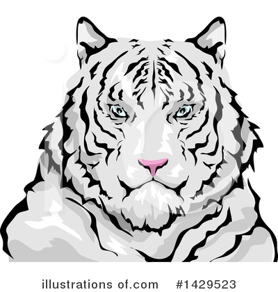Royalty-Free (RF) Tiger Clipart Illustration by BNP Design Studio - Stock Sample #1429523