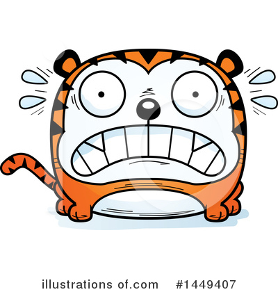Royalty-Free (RF) Tiger Clipart Illustration by Cory Thoman - Stock Sample #1449407