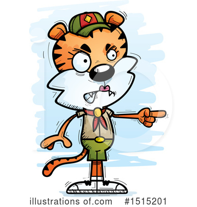 Royalty-Free (RF) Tiger Clipart Illustration by Cory Thoman - Stock Sample #1515201