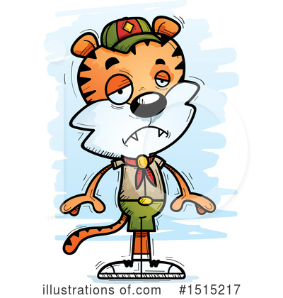 Royalty-Free (RF) Tiger Clipart Illustration by Cory Thoman - Stock Sample #1515217