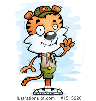 Tigers Clipart #1515220 by Cory Thoman