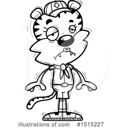 Royalty-Free (RF) Tiger Clipart Illustration by Cory Thoman - Stock Sample #1515227