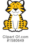 Tiger Clipart #1580649 by Johnny Sajem