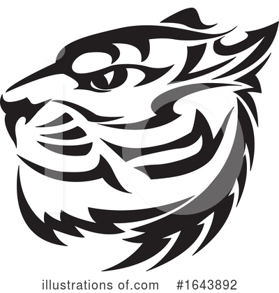 Royalty-Free (RF) Tiger Clipart Illustration by Morphart Creations - Stock Sample #1643892