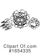 Tiger Clipart #1654335 by AtStockIllustration