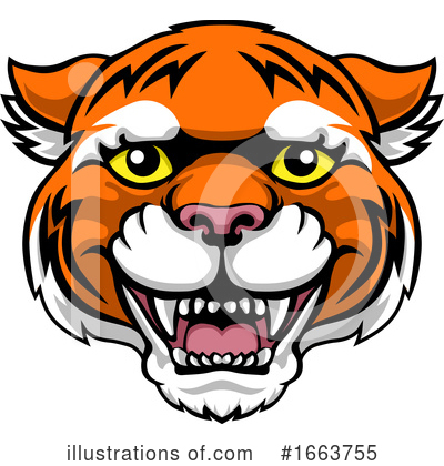 Tiger Clipart #1663755 by AtStockIllustration