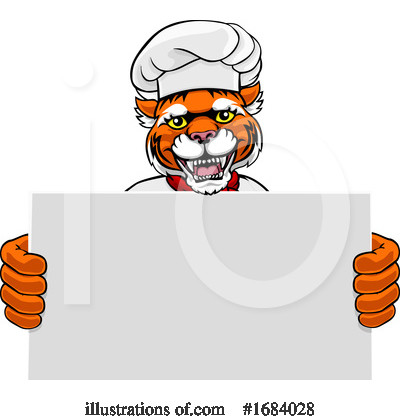 Royalty-Free (RF) Tiger Clipart Illustration by AtStockIllustration - Stock Sample #1684028