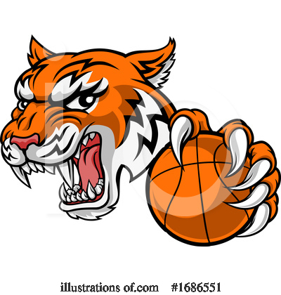 Tiger Clipart #1686551 by AtStockIllustration