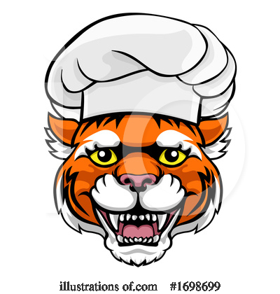 Royalty-Free (RF) Tiger Clipart Illustration by AtStockIllustration - Stock Sample #1698699