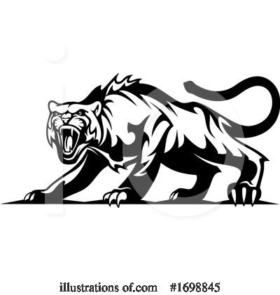 Tiger Clipart #1698845 by Vector Tradition SM