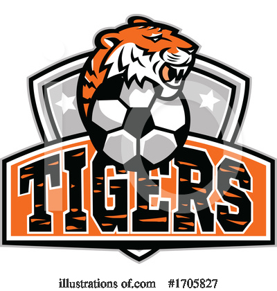 Tiger Clipart #1705827 by patrimonio
