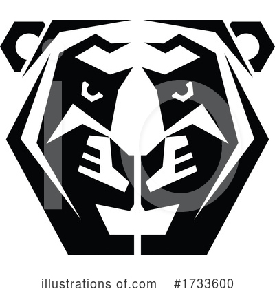 Royalty-Free (RF) Tiger Clipart Illustration by Vector Tradition SM - Stock Sample #1733600