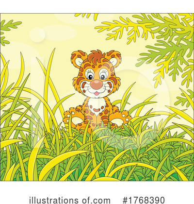 Royalty-Free (RF) Tiger Clipart Illustration by Alex Bannykh - Stock Sample #1768390